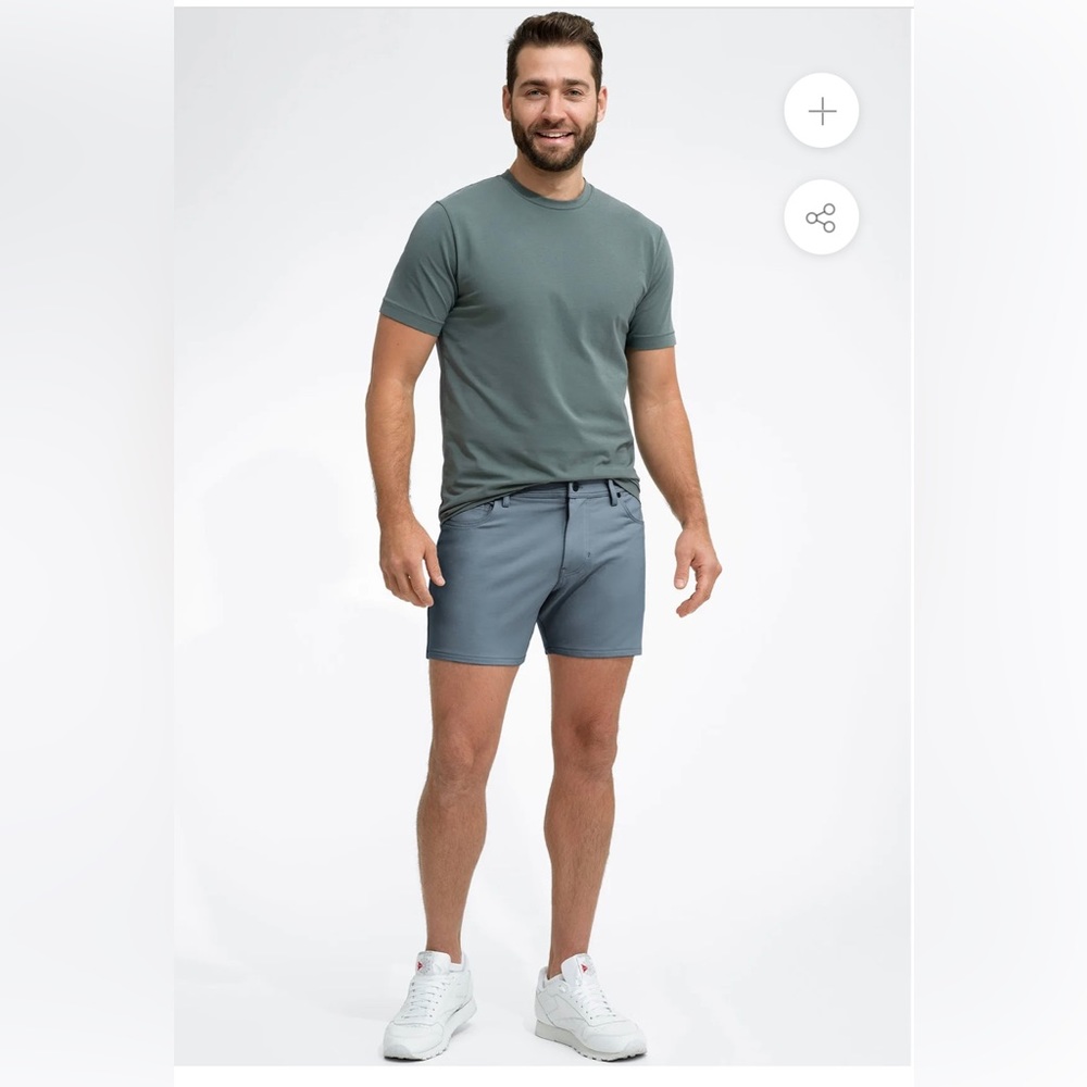 SWET TAILOR ALL-IN 5" SHORTS FRENCH GREY